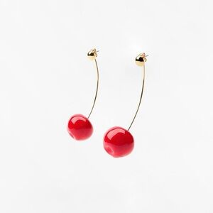Zara Cherry earrings